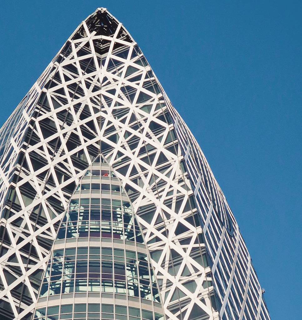 Unique Japanese architecture - Tokyo Mode Gakuen
