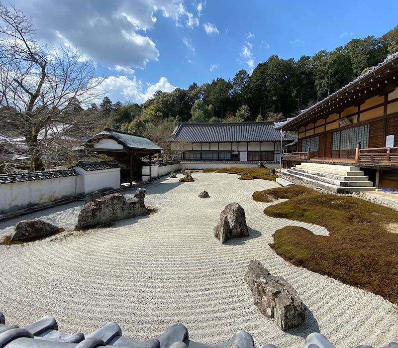 Japanese Zen gardens - sesshutei